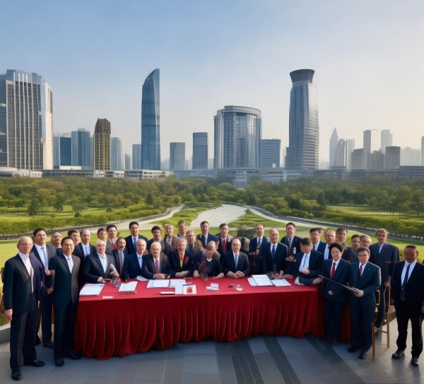 济南市签约商贸项目，推动经济高质量发展